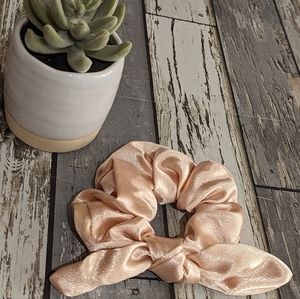Pale Pink Satin Scrunchie NEW!